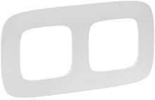 Рамка универсальная Legrand Valena Allure 2-м. белый картинка